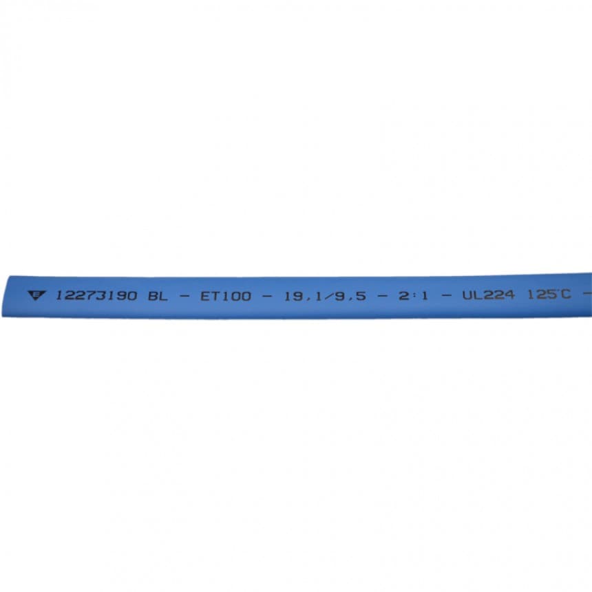 Термосвиваем шлаух Elematic ET100 12273190BL син ø19.1/9.5мм 1м