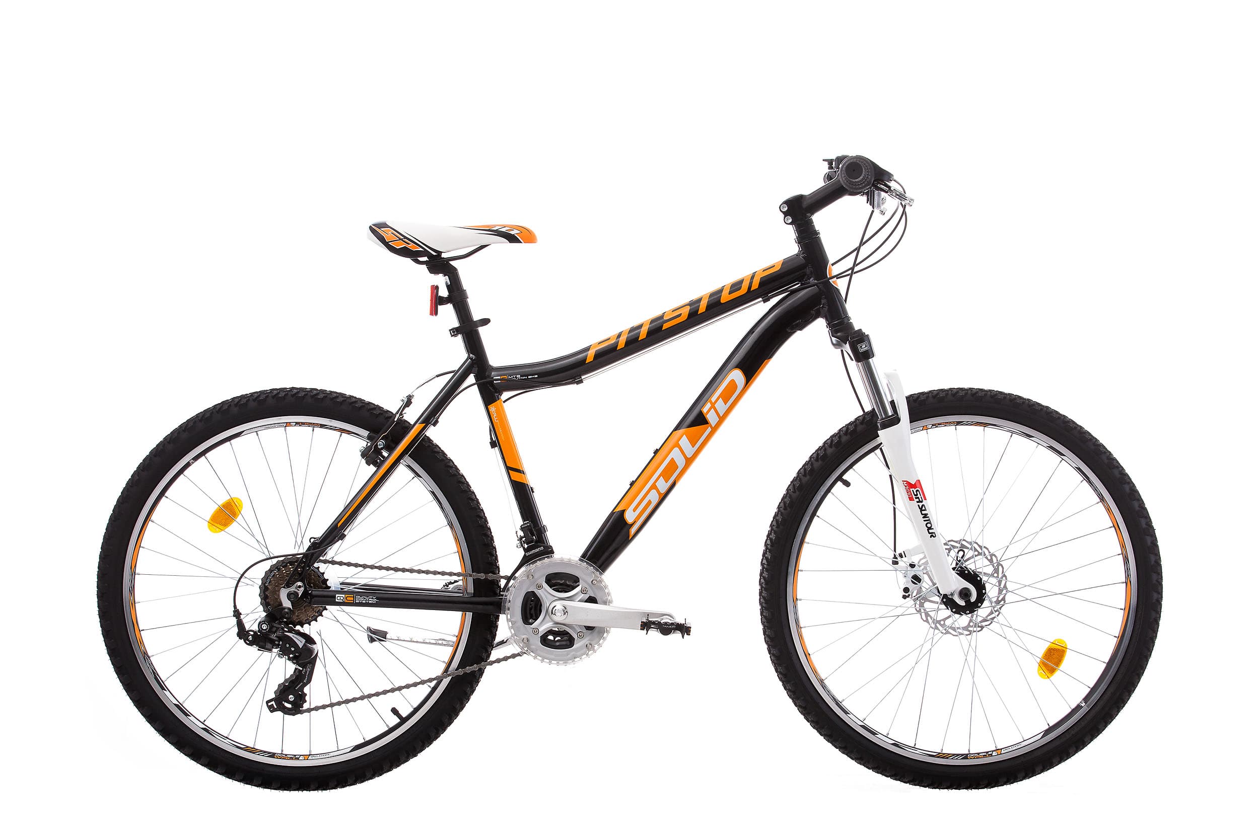 Велосипед Solid Pitstop 26'' черен 21 скорости