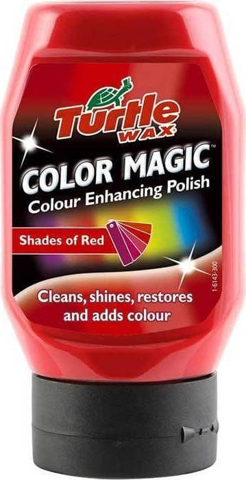 Полирпаста Turtle Wax Color Magic червена 300мл 
