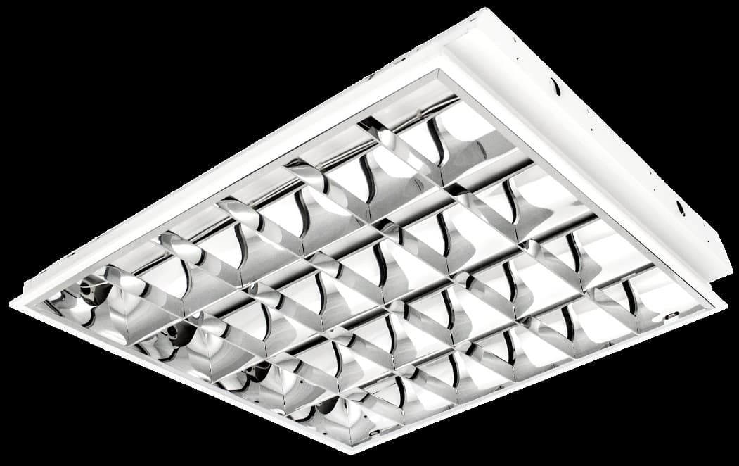 Oсветително тяло за LED пури T8 60x60см / 4 броя x 60см