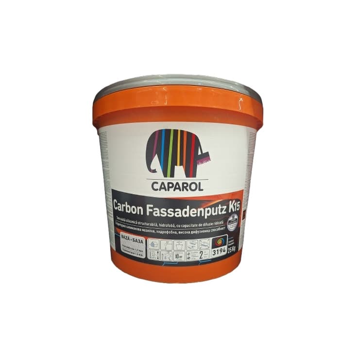 Мазилка Caparol Carbon Fassadenputz K15 база 25 кг