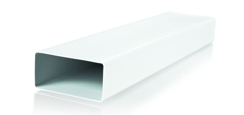 PVC въздуховод 8010 плосък 60х204/1м
