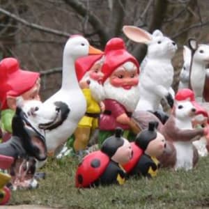Градински керамични фигурки 
