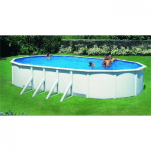 Метален басейн овал с филтърна система 915x470x120cм