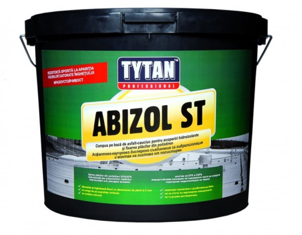 Битумна хидроизолация на водна основа Tytan Professional Abizol ST 18кг
