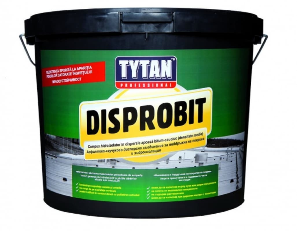 Битумна  хидроизолация Tytan Professional Disprobit 10кг