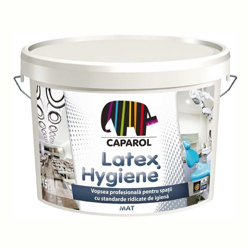 Латекс Caparol Latex Hygiene 5л бял
