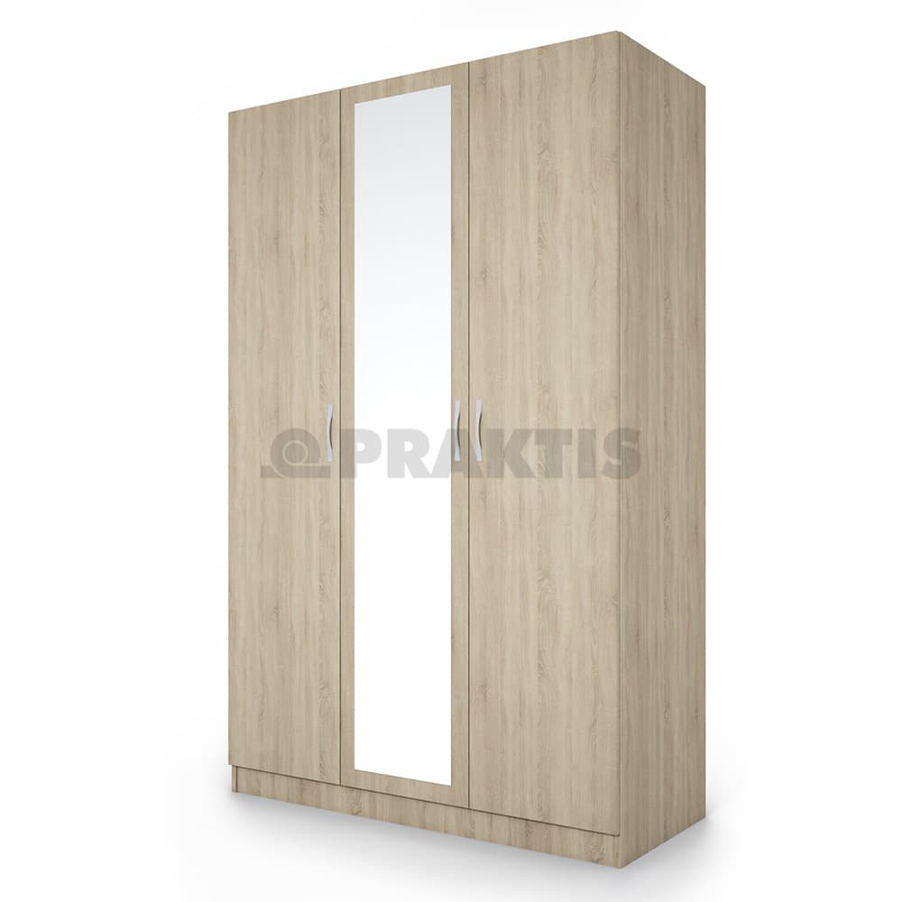Гардероб City 1003 / 1200 х 525 х 1910мм сонома тъмна