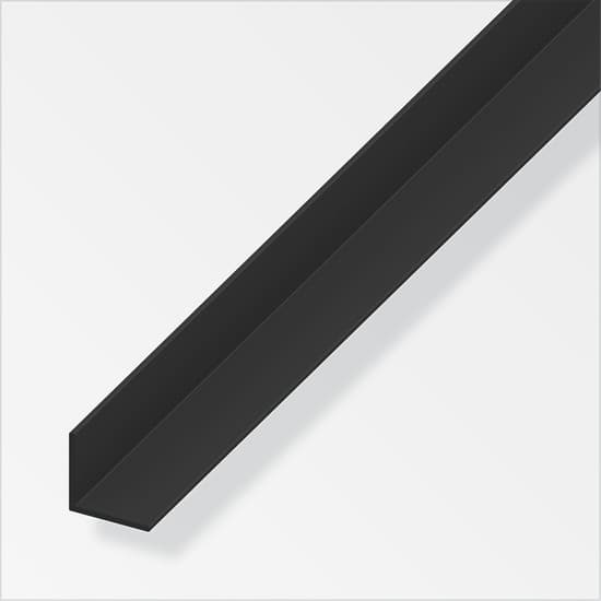 Ъглов PVC профил 25х25мм черен