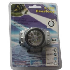Фенерче за глава 9LED - челник