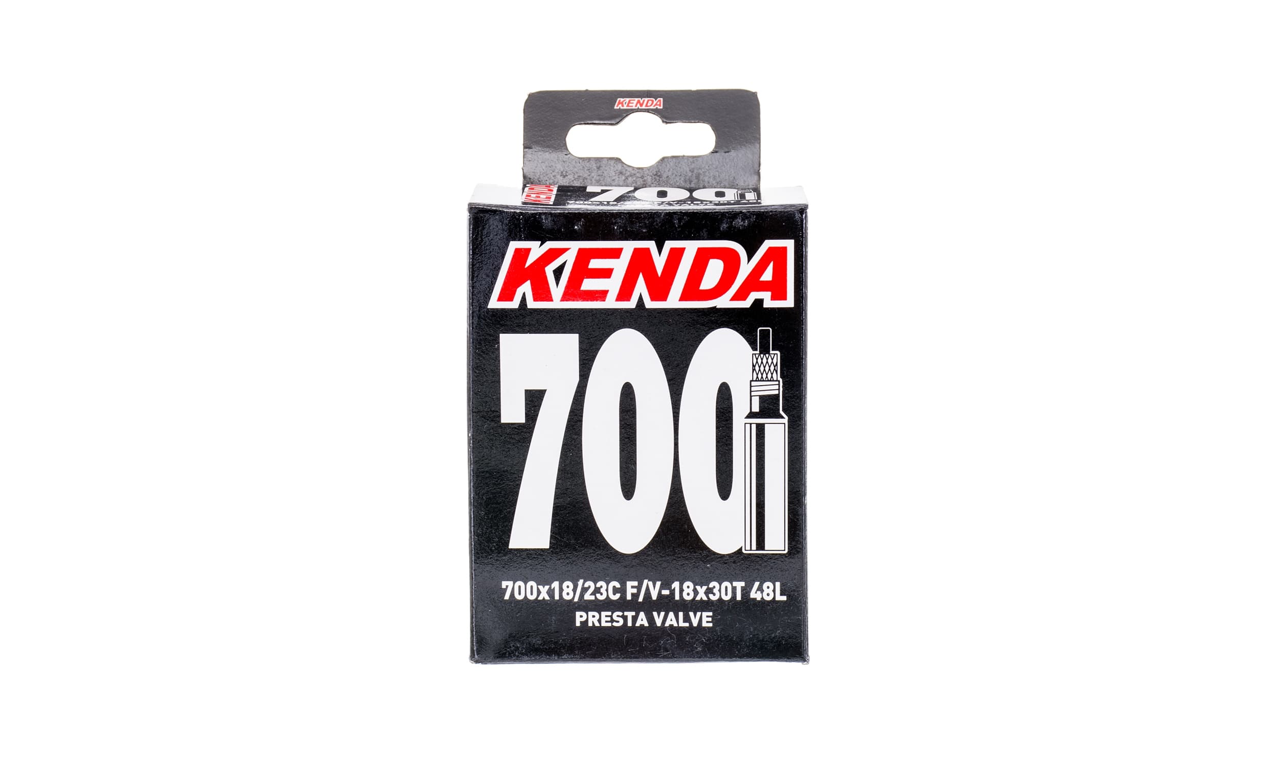 Вътрешна гума за шосеен велосипед Kenda 700*18/23C F/V-18*3 