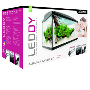 Аквариум Leddy aquarium set 60 овален 45 литра