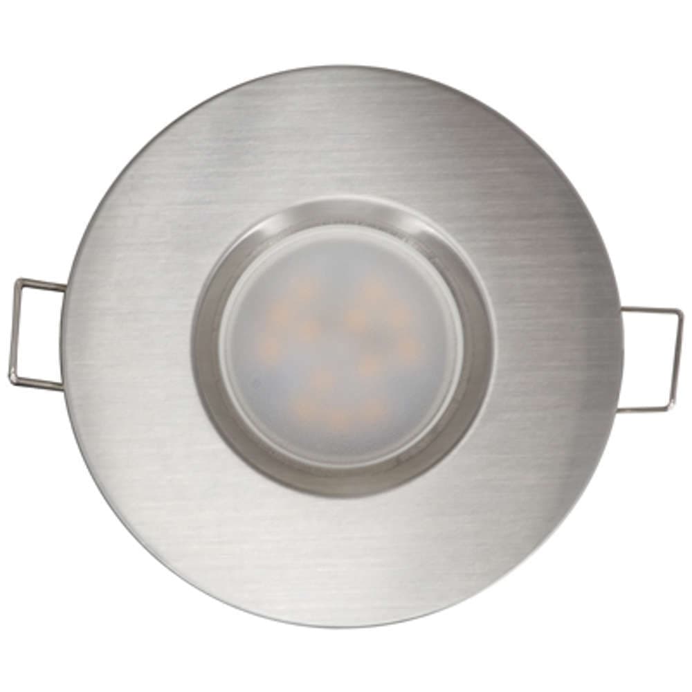 LED луна за вграждане 6.5W 4200К сатиниран никел