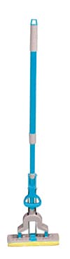 Моп пеперуда с гъба и телескопична дръжка Babado Turquoise 125x28см 