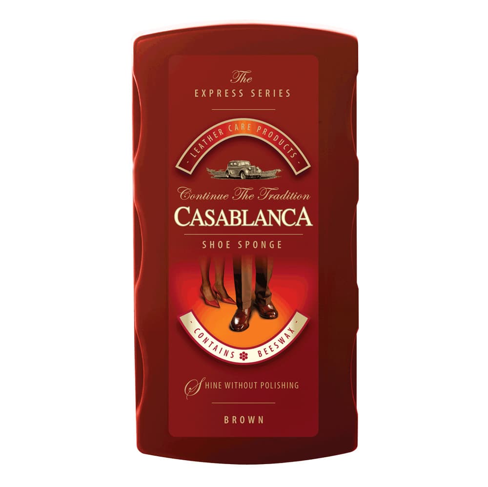 Полираща гъба голяма Casablanca кафява