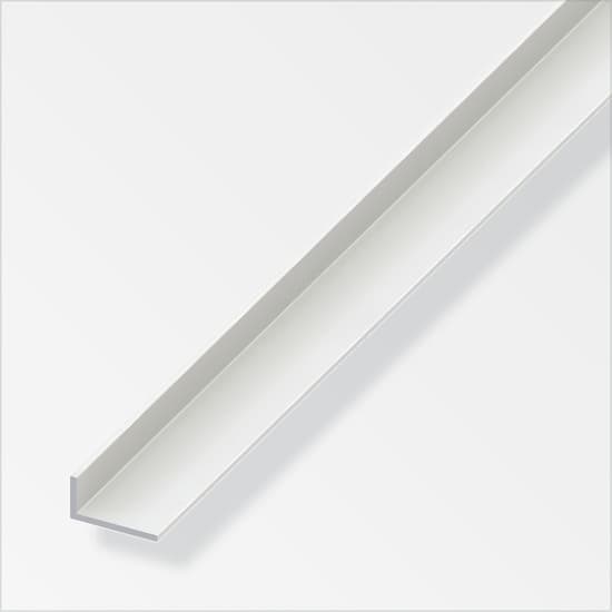 Ъглов PVC профил 20х10мм бял 