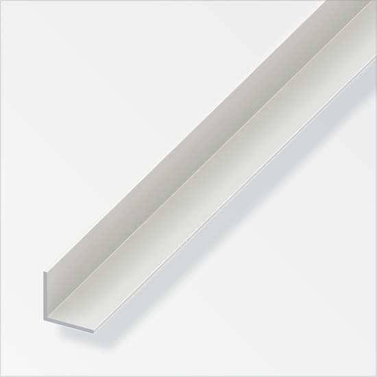 PVC ъглов профил 30х30 бял 1m / 12175