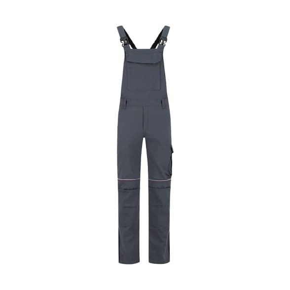 Работен полугащеризон B-Wolf Raptor Salopette сив 3XL