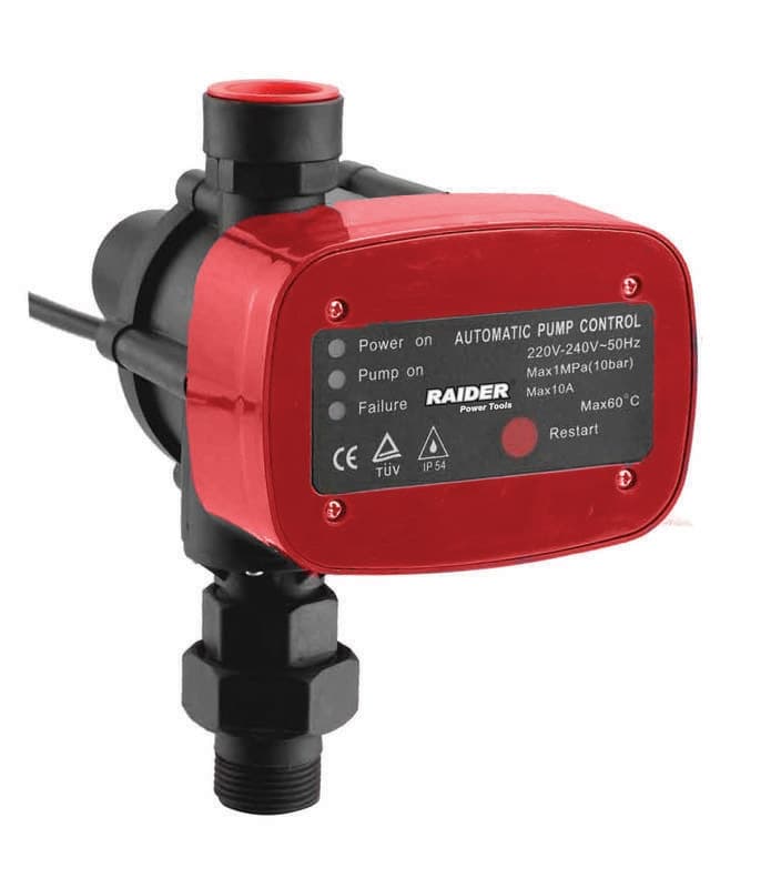 Електронен пресостат Raider RD-EPC02 / 2.2kW / 1MPa 
