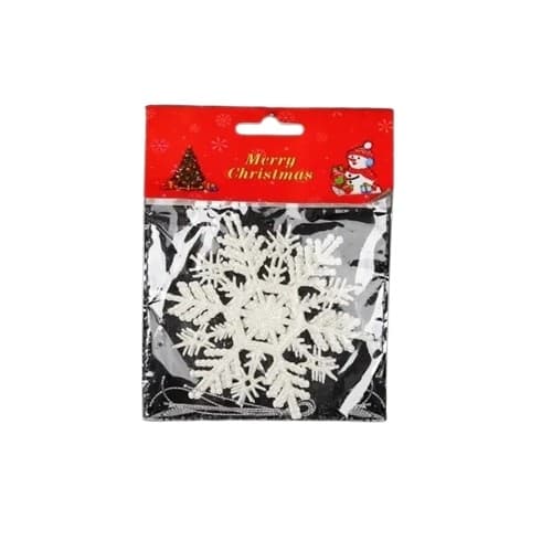Коледна снежинка W1-27 / 10x10x1см 3 броя