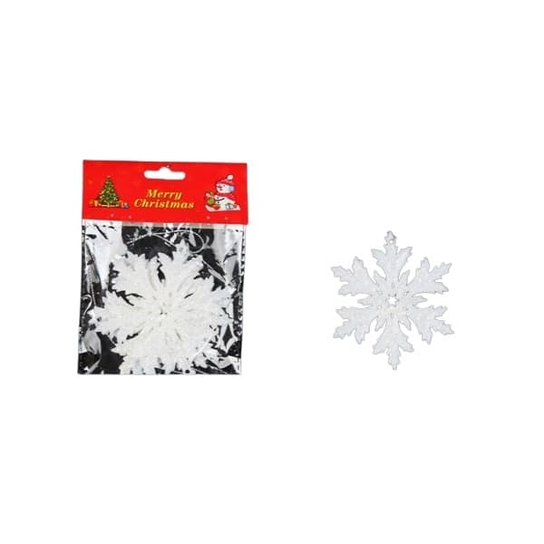 Коледна снежинка W1-28 / 10x10x1см