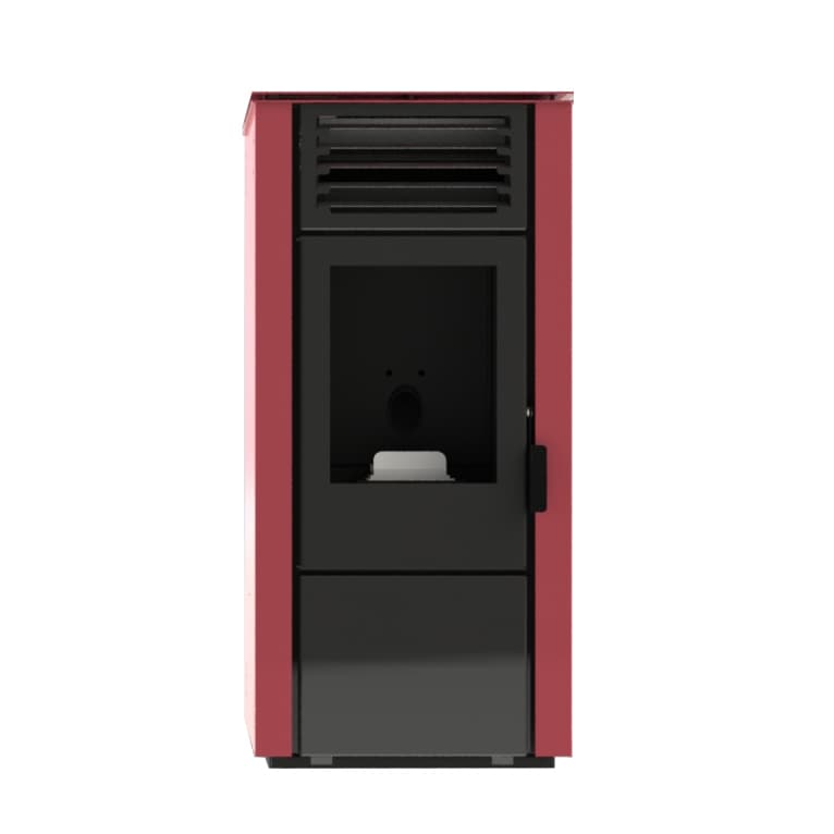 Пелетна камина Verso VPBS10 burgundy 10 kW