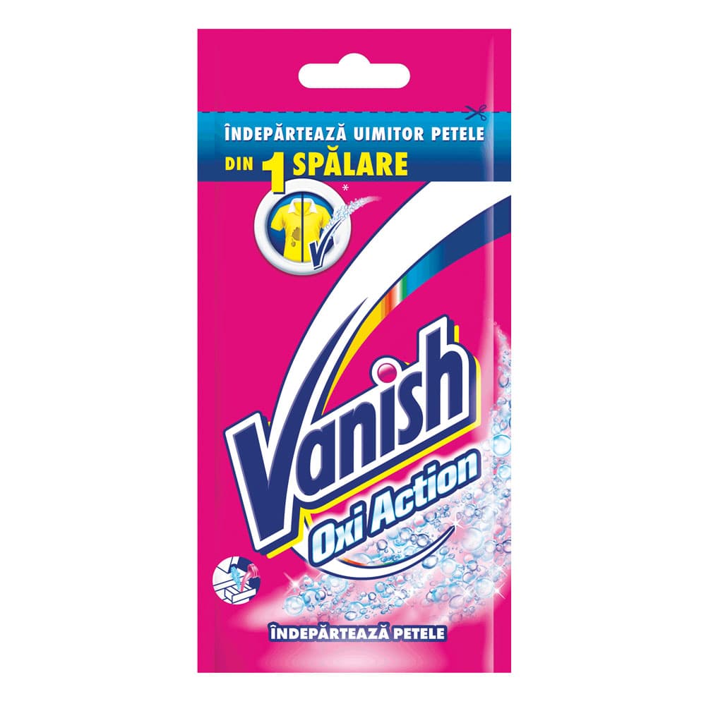 Течен препарат за отстраняване на петна от цветни дрехи Vanish 100ml