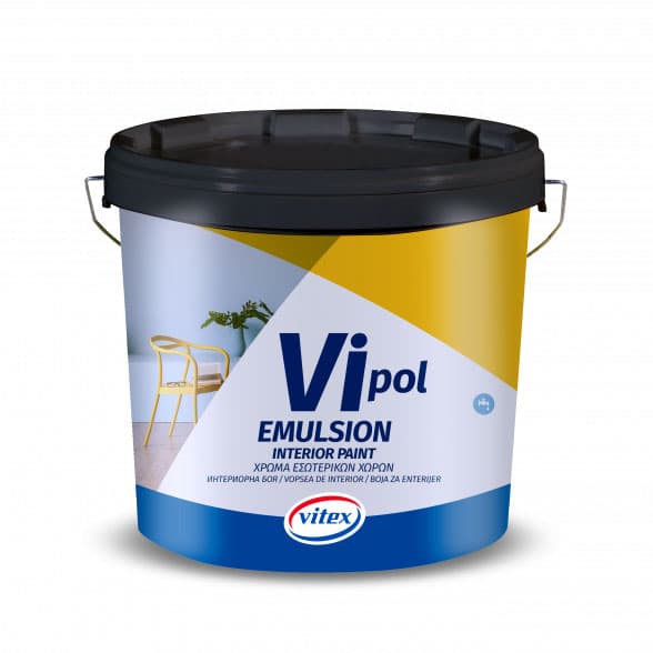 Винилова боя Vitex Vipol бяла 9л
