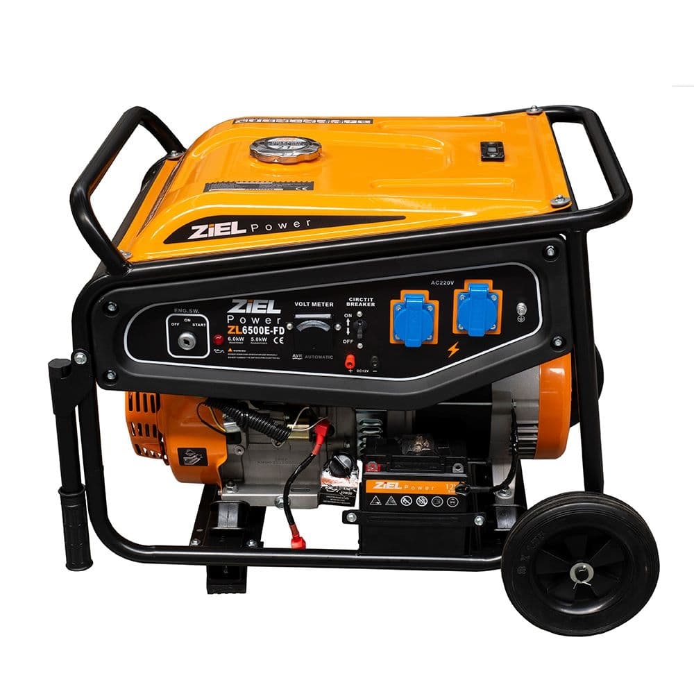 Бензинов генератор под наем Ziel ZL6500E-FD 5kW / 6kW