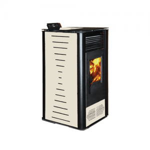 Пелетна Камина PD 10KW без водна риза - черна