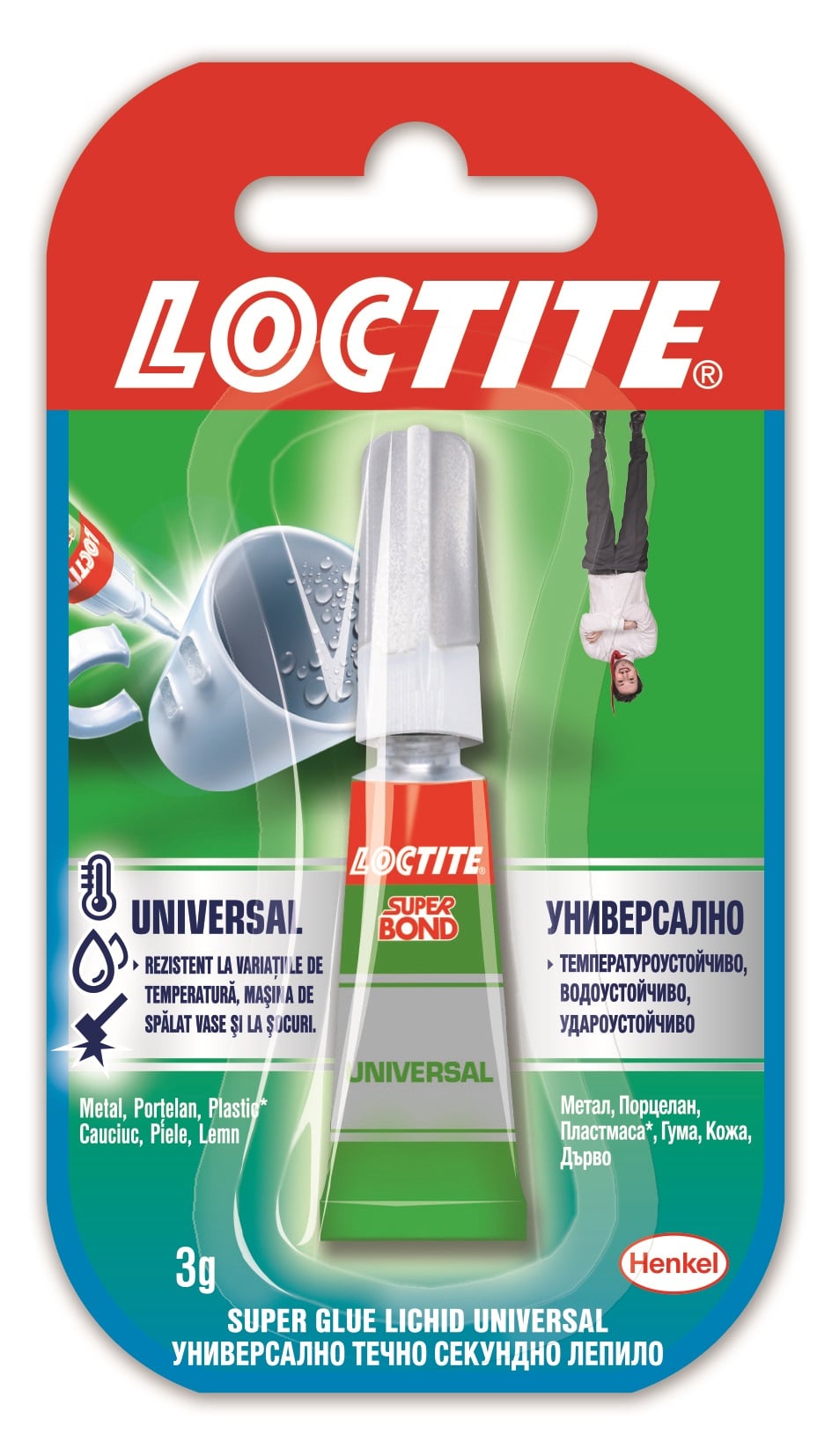 Секундно лепило Loctite Super Bond 3г