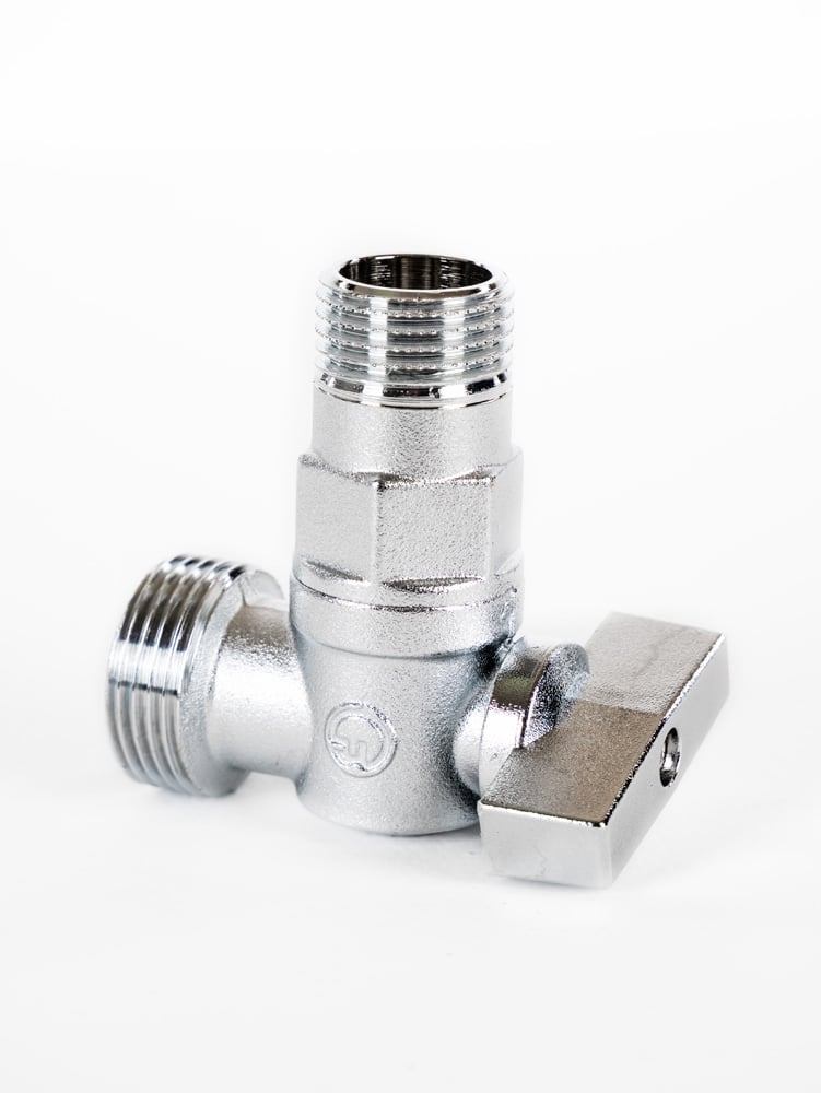 Сферичен ъглов кран Fornara 1/2“х3/4“