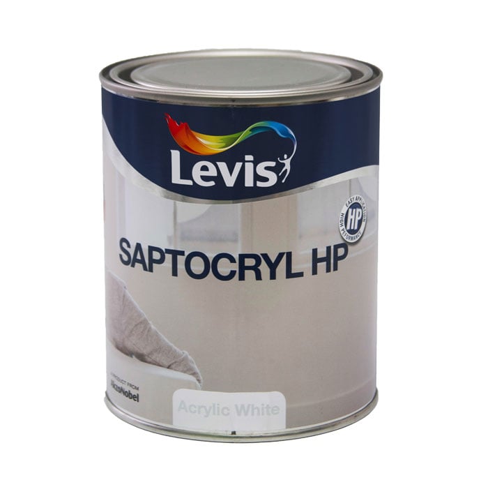 Висококачествена акрилна боя за стени Levis Saptocryl HP 10л