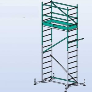 Скеле Climtec 2 / 710154 краен модул 7м  