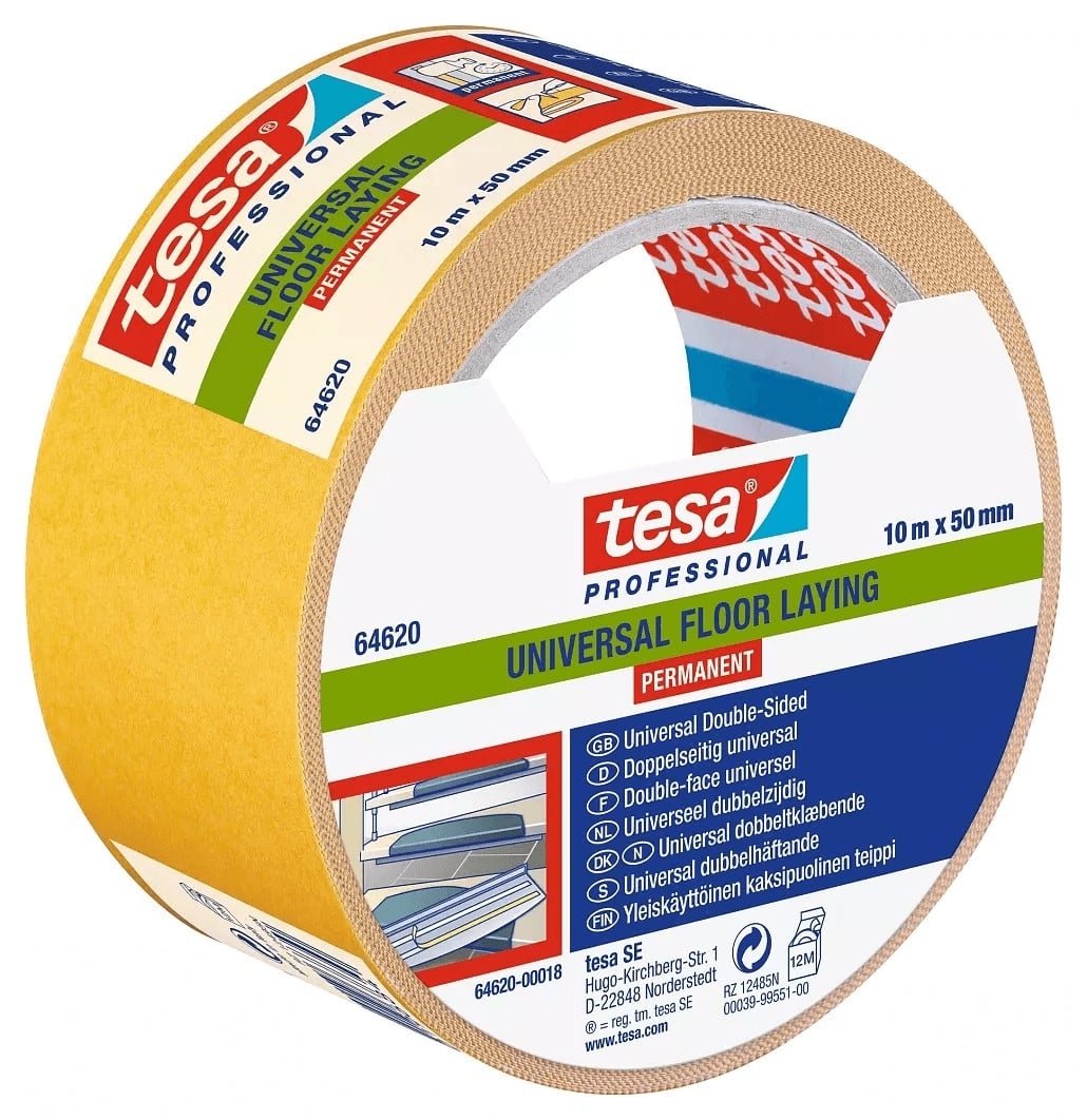 Универсална двойнолепяща лента Tesa 10m x 50mm
