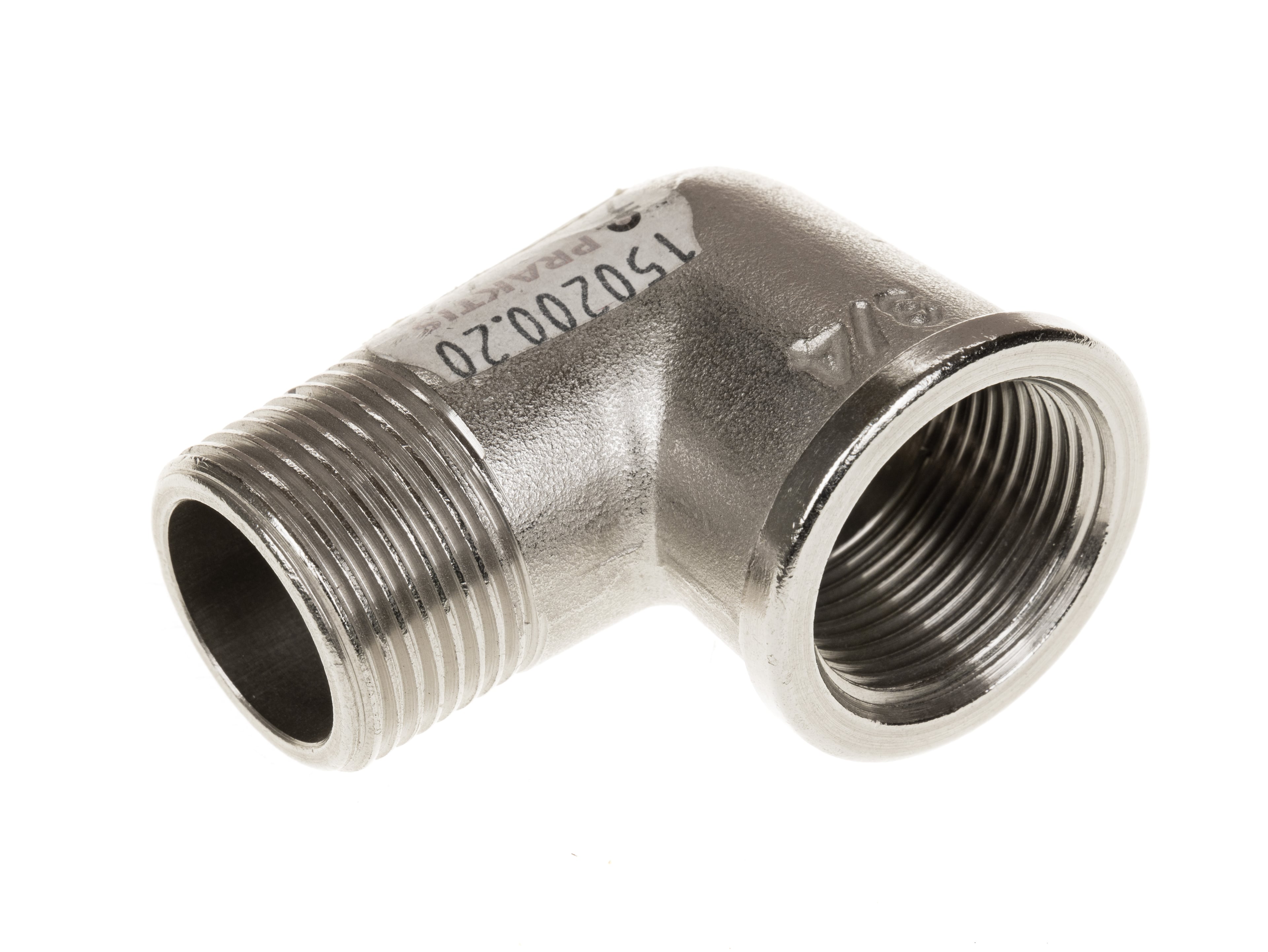 Ъглова връзка 20*3/4" F-NI-AL