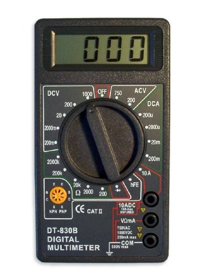 Електронен мултицет DT-830B 2mА/10А