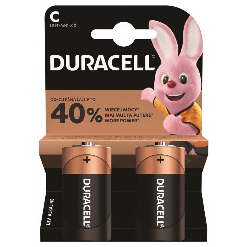 Батерии Duracell Basic MN1400 C / 2 броя