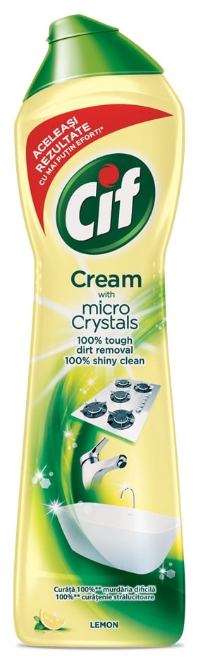 Препарат за почистване Cif Cream Lemon 500мл
