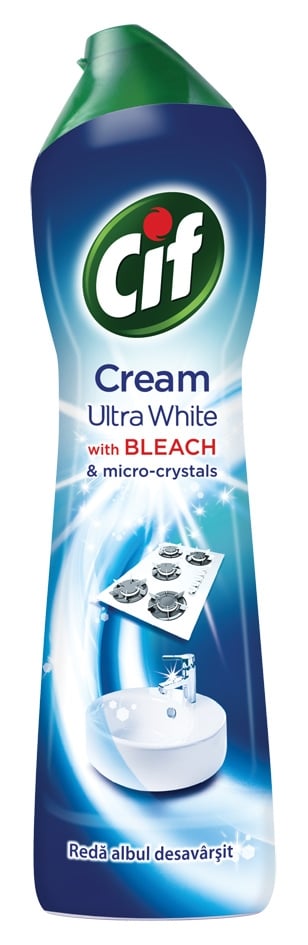 CIF CREAM ACTIVE 250ML/ CIF ULTRA WHITE 250ML