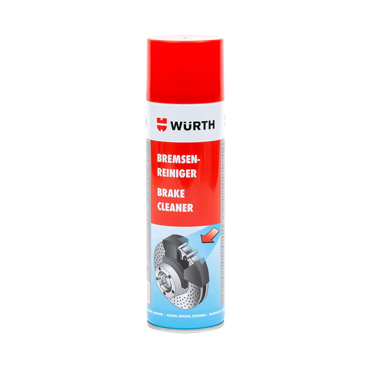 Обезмаслител чистител за спирачки Wurth 500мл