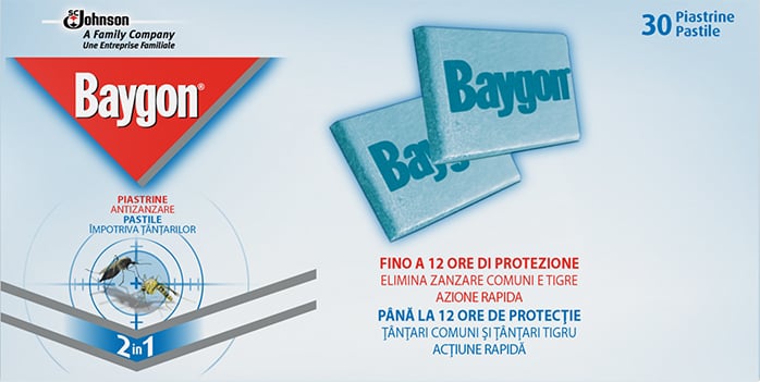 Таблетки за електрически изпарител Baygon Protector / 30 броя