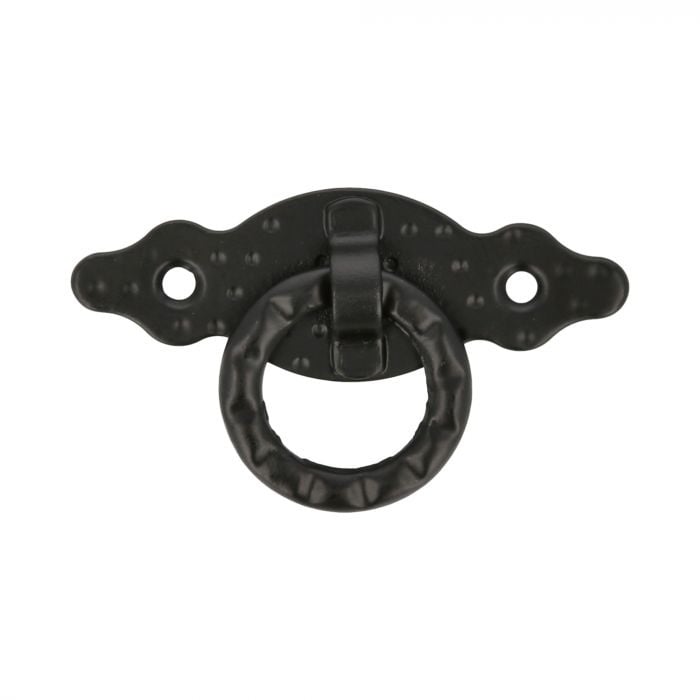 Дръжка с халка Amig Black Rustic style мод.1000 / 80x28мм 