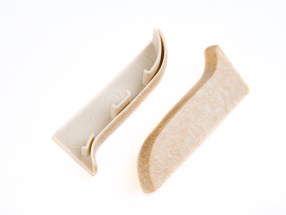 Лява и дясна тапа за PVC перваз Salag SG56/31 Светъл камък 2 броя