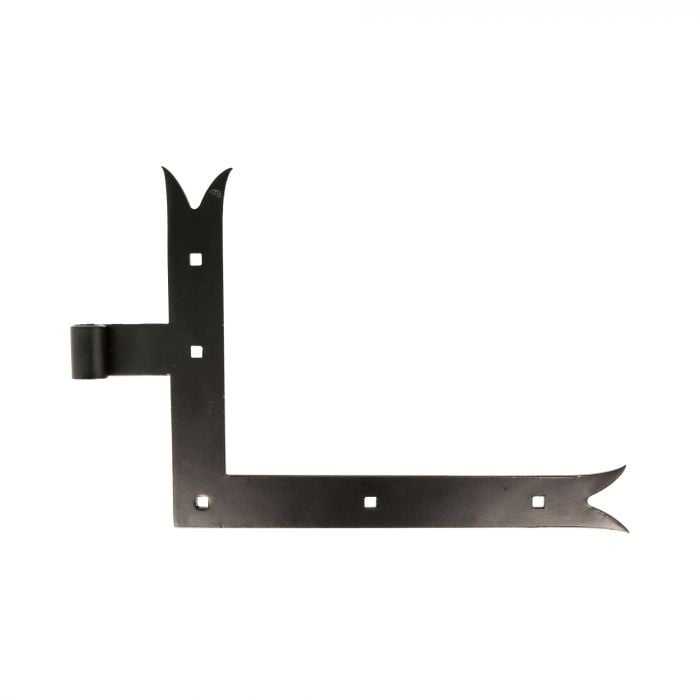 L-образно рамо за панта Amig Black Rustic style мод.4000 R ø14мм 400x240x50мм 