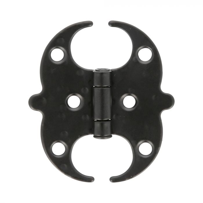 Шарнирна панта Скарабей Amig Black Rustic style мод.553 / 60x60мм 