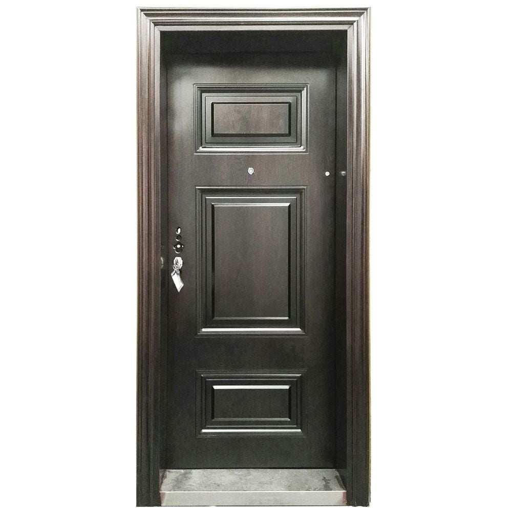 Външна метална врата 200x90x7x28см дясна