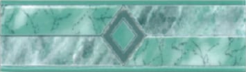 Плочки за стенна декорация / фриз 60 x 200 Силва комфорт зелени
