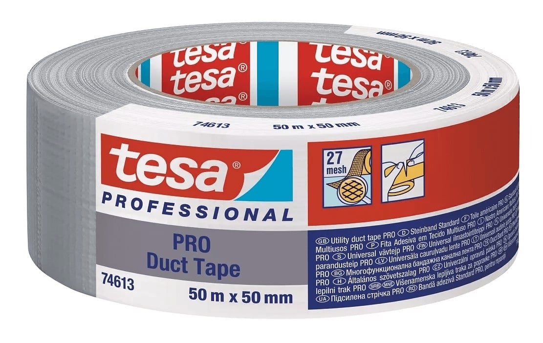 Хоби лента Tesa 50мх48мм сребърна 