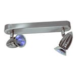 Спот хром сатен GU10 / 2x50W